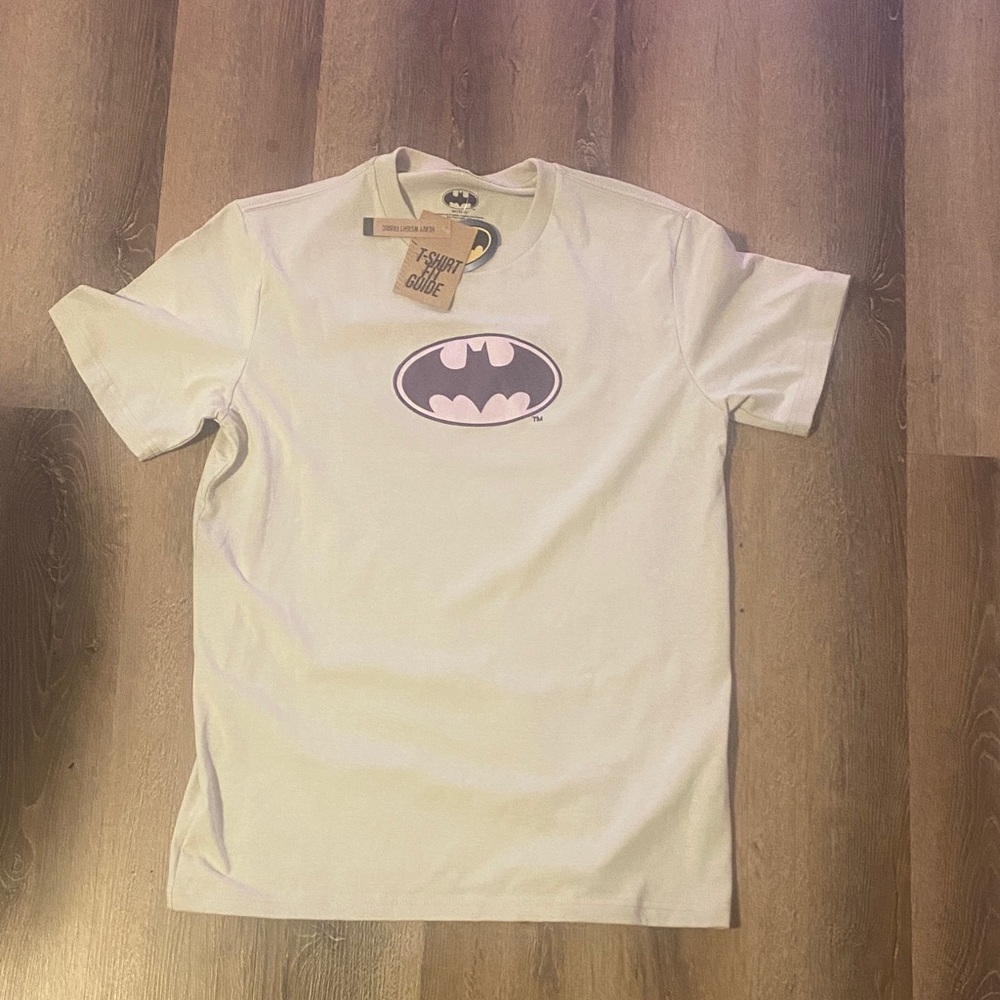 Batman Cream Short Sleeve Tee